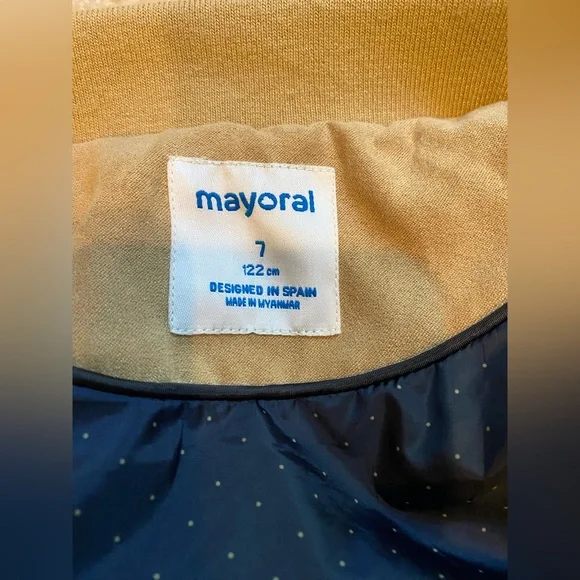 Mayoral boys “suede” jacket